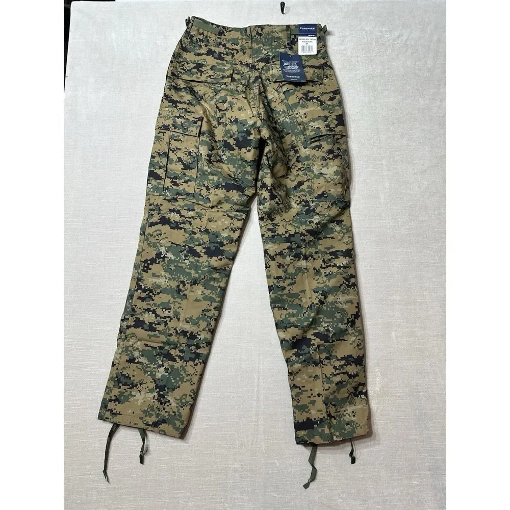 NWTS Propper Uniform‎ BDU Trouser Ripstop Military Mens Small Woodland Digital